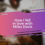 How I fell in love with Miles Davis